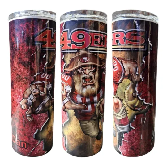 Discover 49ERS   -  Tumbler 20 oz Stainless Steel