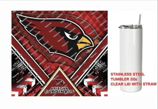 Discover CARDINALS  -  Tumbler 20 oz Stainless Steel
