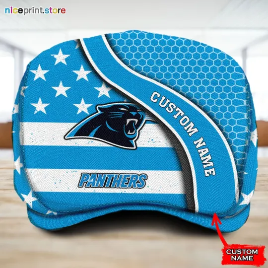 Discover Carolina Team Panthers Jeff Cap football Jeff Cap Driving Cap Golf Cap For Men