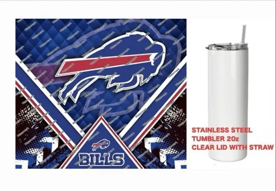 Discover BILLS  -  Tumbler 20 oz Stainless Steel