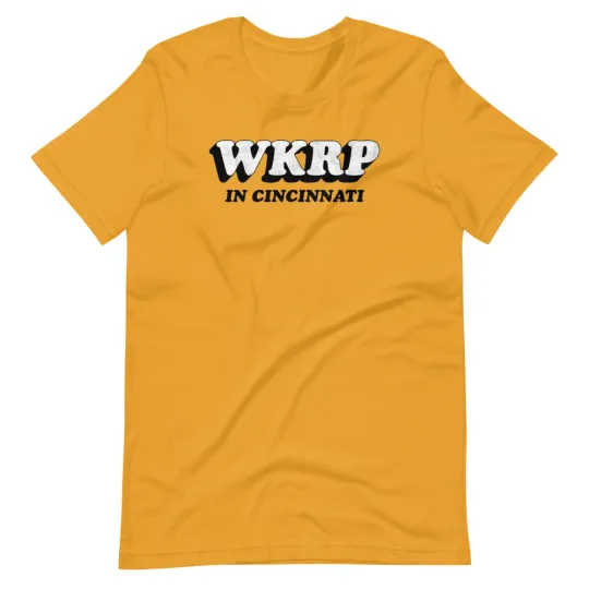 Discover WKRP in Cincinnati TV Show Graphic Unisex Short Sleeve T-Shirt