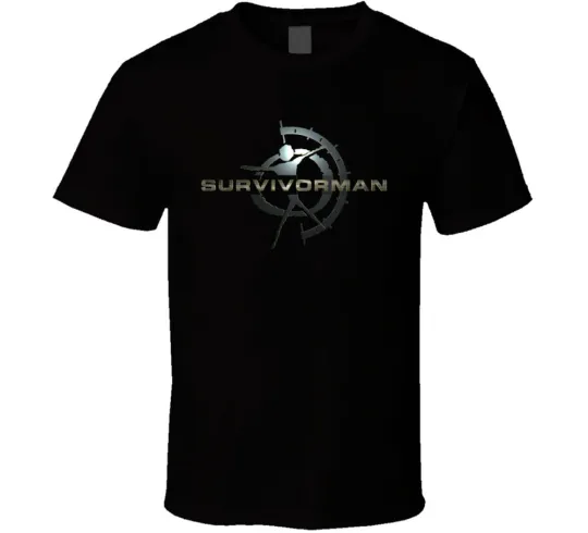 Discover Survivorman Les Stroud T-Shirt Black for Men