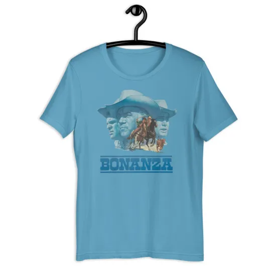 Discover BONANZA Western TV Show T-Shirt Unisex Short Sleeve Top