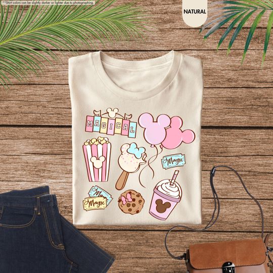 Discover Disney Snacks Shirt, Magical Park Snacks Shirt, Disneyland Snacks Shirt, Epcot Snack Shirt, Magical Castle Shirt, Cute Disney Women Shirt