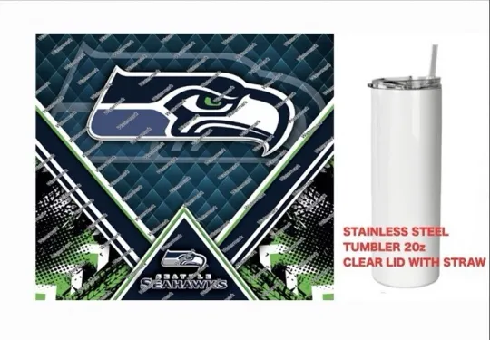 SEAHAWKS  -  Tumbler 20 oz Stainless Steel