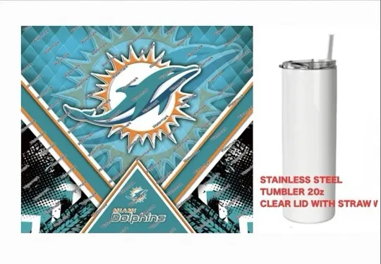 Discover DOLPHINS     -  Tumbler 20 oz Stainless Steel