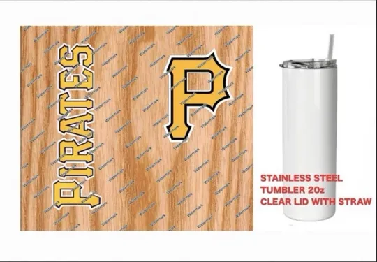 Discover PIRATES   Tumbler 20 oz  Stainless Steel