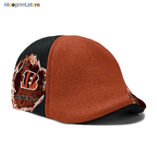 Discover Cincinnati Team Bengals Ivy Cap Flat Cap Driving Cap Golf Cap For Men