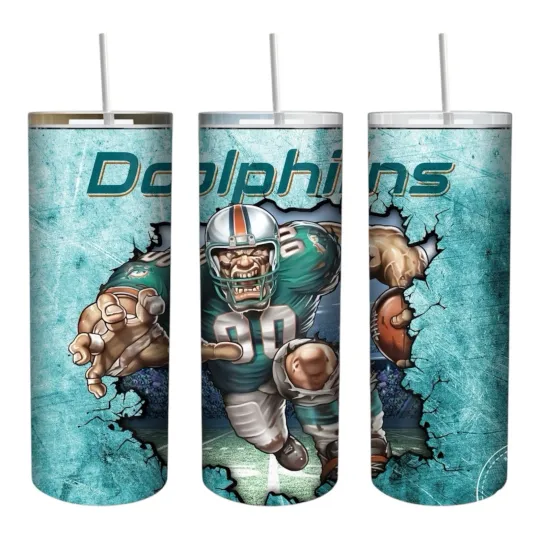 Discover DOLPHINS  -  Tumbler 20 oz Stainless Steel