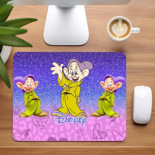 Discover Dopey Mouse Pad for Home Office