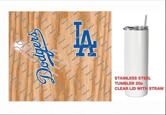 LA DODGERS    Tumbler 20 oz  Stainless Steel