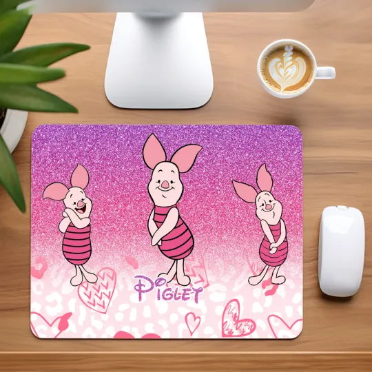 Discover Piglet Mouse Pad for Home Office