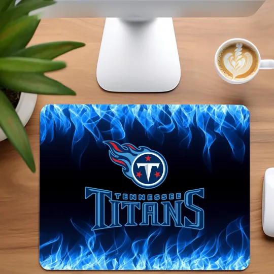 Discover Tennessee Titans Football Team Mouse Pad for Home Office