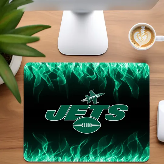 Discover New York Jets Football Team Mouse Pad for Home Office