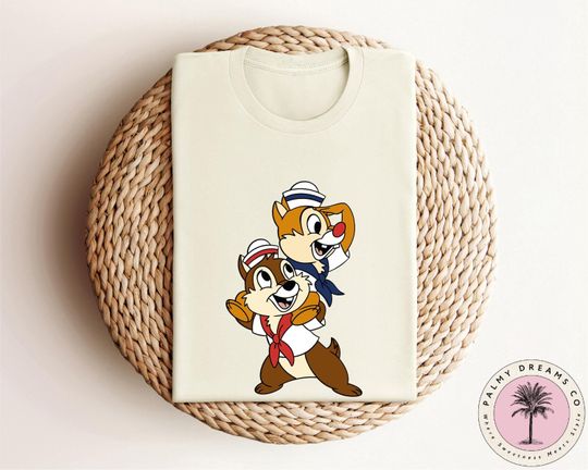 Discover Disney Chip and Dale Cruise Shirt, Chip n Dale Shirt, Disney Cruise Shirt, Chipmunks Shirt, Adults Kids Disney Shirt, Family Vacation Shirt