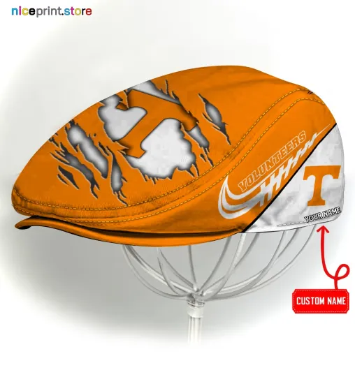 Discover Tennessee Team Volunteers Jeff Cap Driving Cap,  Golf Cap Flat Cap Gold Cap