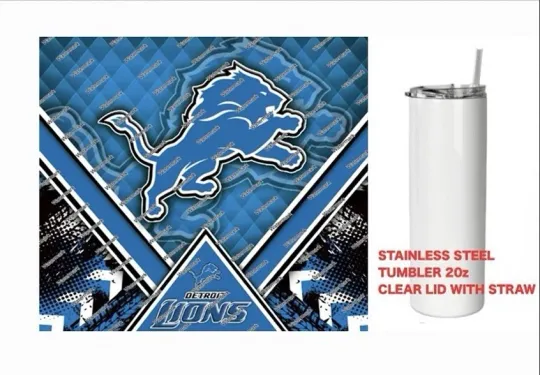 Discover LIONS  -  Tumbler 20 oz Stainless Steel