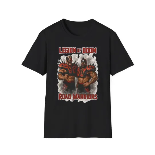 Discover Vintage Wrestling Fan Unisex T-Shirt Road Warriors Legion of Dooom