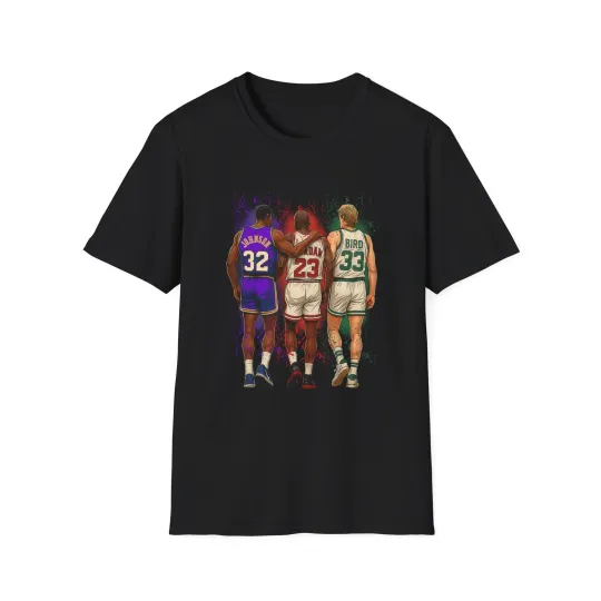 Discover NBA Legends Jordan Bird Johnson Unisex Basketball T-Shirt