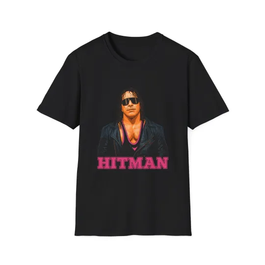 Wrestling Fan T-Shirt Bret Hart The Hitman