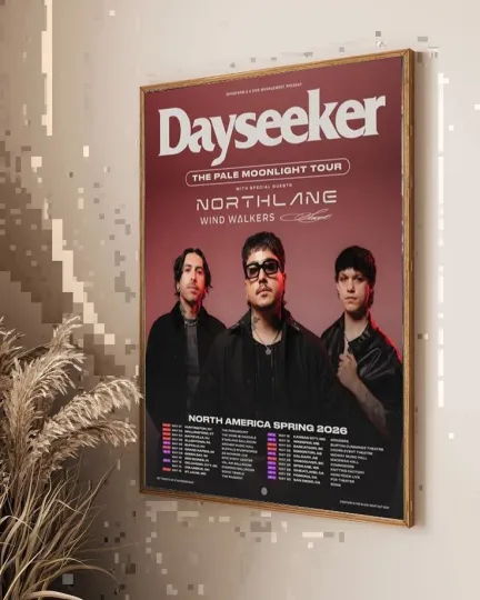 Discover Dayseeker The Pale Moonlight Tour 2026 Poster