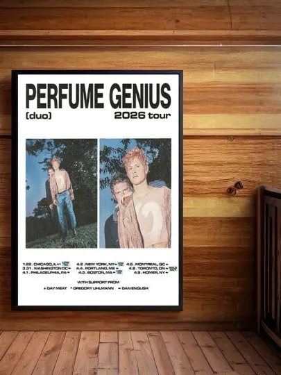 Discover Perfume Genius Tour 2026 Poster