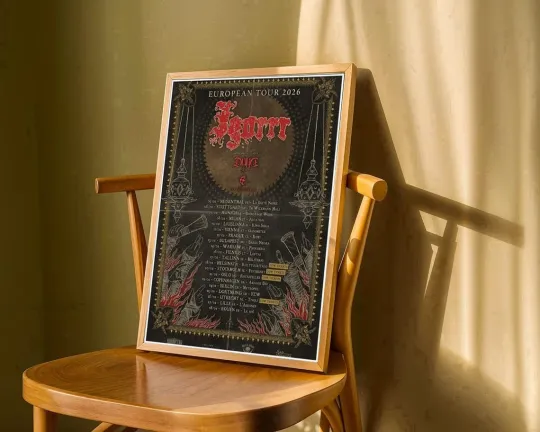 Discover Igorrr European Tour 2026 Poster