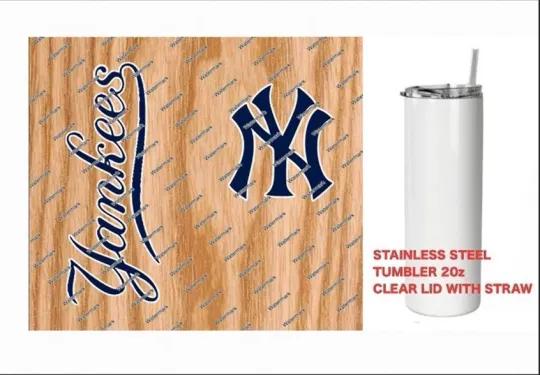 Discover YANKEES  Tumbler 20 oz  Stainless Steel