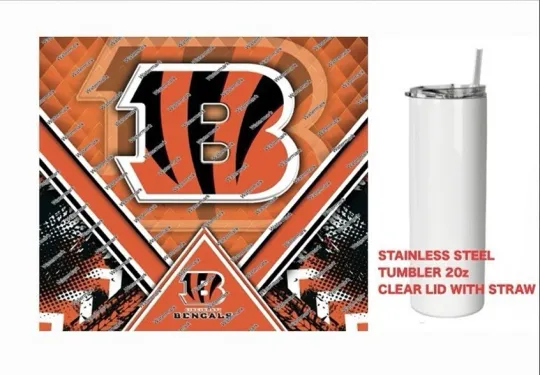 Discover BENGALS    -  Tumbler 20 oz Stainless Steel