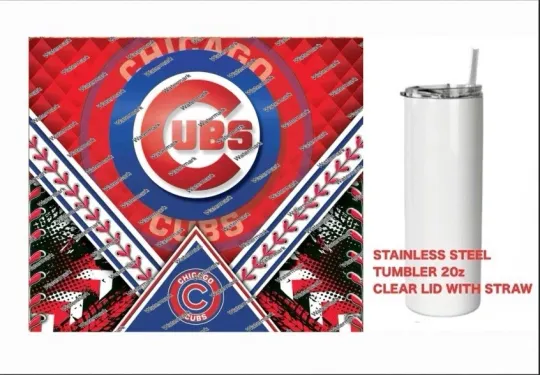 Discover CUBS - Tumbler 20 oz Stainless Steel