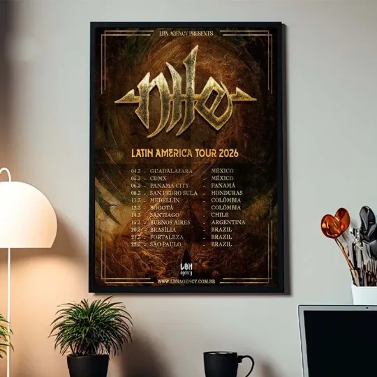Discover Nile Latin America Tour 2026 Schedule Dates Home Decor Poster