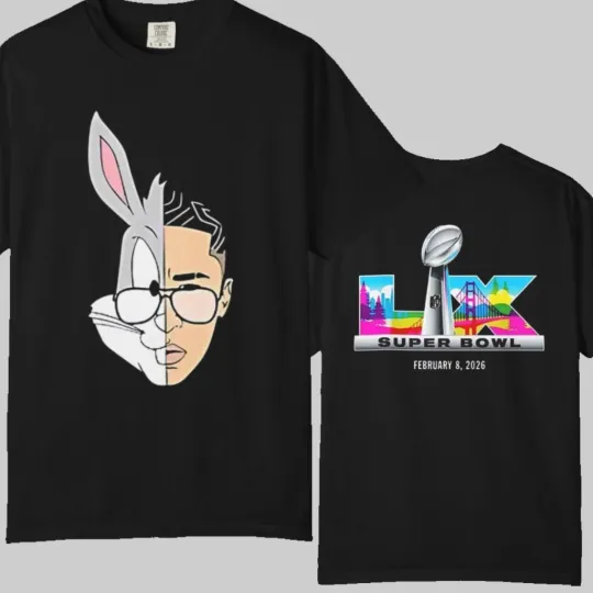 Discover Bad Bunny Super Bowl Merch 2026 All size Shirt