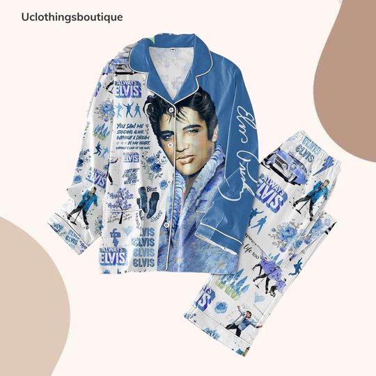Discover Elvis Presley Always Elvis Can8217t Help Falling Inlong With You Pajamas Set