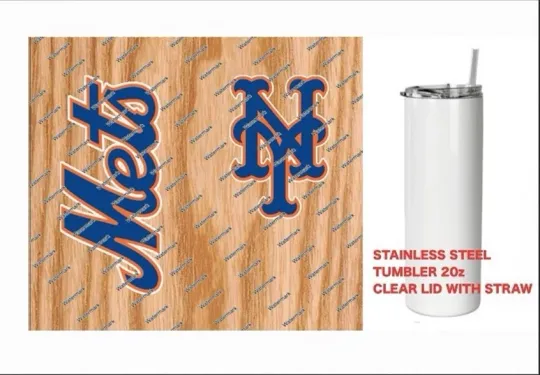 Discover METS   Tumbler 20 oz  Stainless Steel