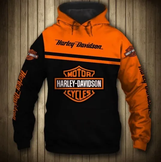 Discover Harley Motor Racing Davidsonn Hoodie 3D Pullover Hoodie Cute Custom Gift