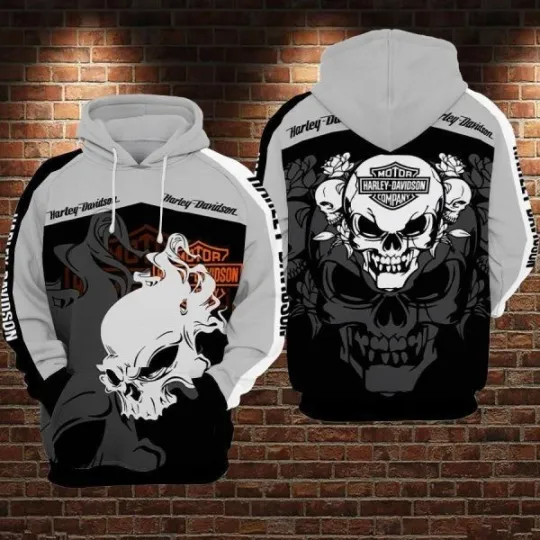 Discover Harley Motor Racing Davidsonn 3D Hoodie For Men