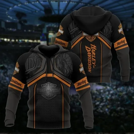 Discover Harley Motor Racing Davidsonn 3D Hoodie For Men