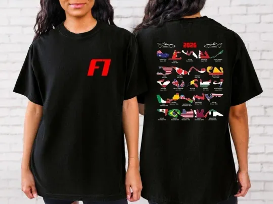 Discover World Tour 2026 T-Shirt, Racing Fan Tee, Motorsport Graphic Shirt