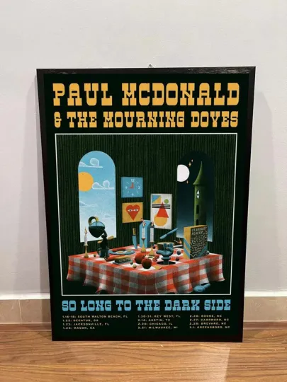 Discover Paul Mcdonald & The Mourning Doves Tour Jan + Feb 2026 Poster
