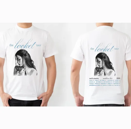 Discover Madison Beer The Locket Tour 2026 T shirt