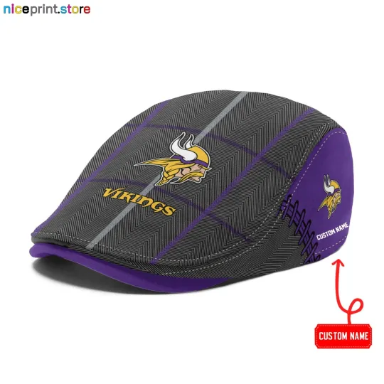 Discover Minnesota Team Vikings Jeff Cap Vikings Driver Cap football Golf Cap football Flat Cap