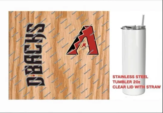 Discover DIAMONDBACKS   Tumbler 20 oz  Stainless Steel