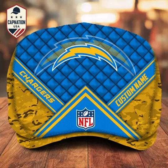Discover Los Angeles Chargers Leather Jeff Cap - Football, Driving, Golf