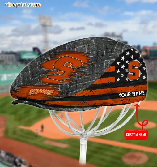 Discover Syracuse Team Orange Jeff Cap Driving Cap Golf Cap Newsboy Cap Flat Cap