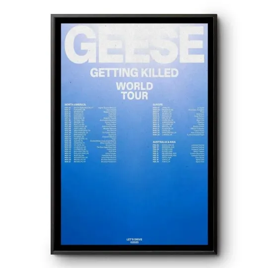Discover Geese World Tour 2025-2026 Poster