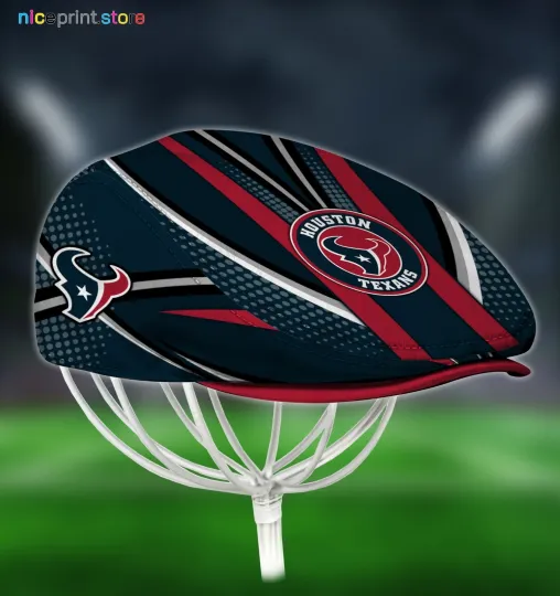 Discover Houston Team Texans Jeff Cap football Jeff Cap Driving Cap Golf Cap For Men M29