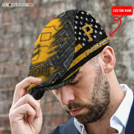 Discover Pittsburgh Team Pirates Jeff Cap MLB Jeff Cap MLB  Driving Cap, MLB Golf Cap