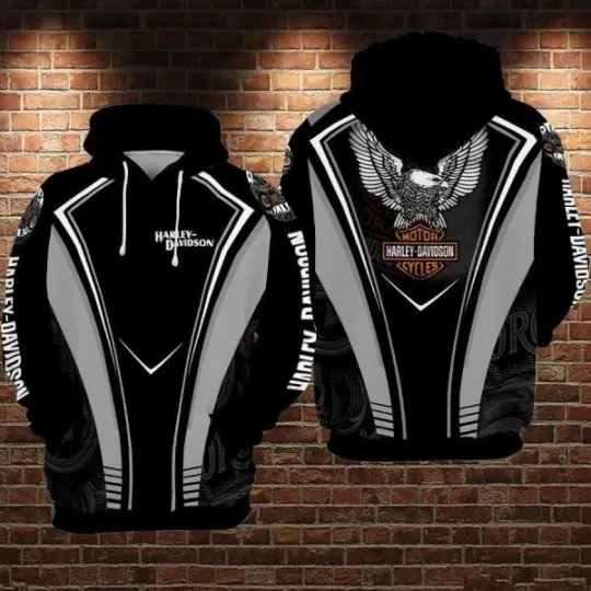 Discover Harley Motor Racing Davidsonn 3D Hoodie For Men