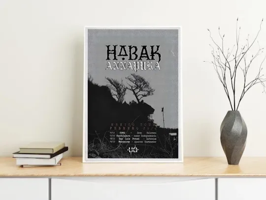 Discover Habak Mexico Febrero Tour 2026 Poster