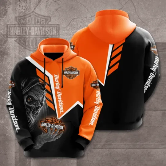Discover Harley Motor Racing Davidsonn 3D Hoodie For Men